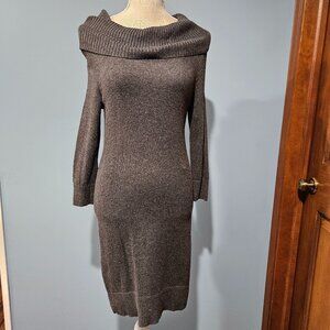Banana Republic Cowl Sweater Dress - Small